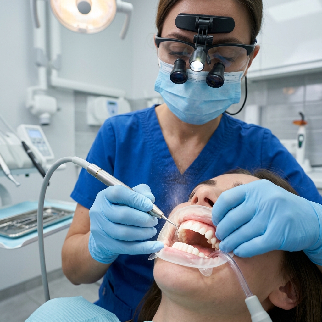 Ultrasonic Teeth Cleaning